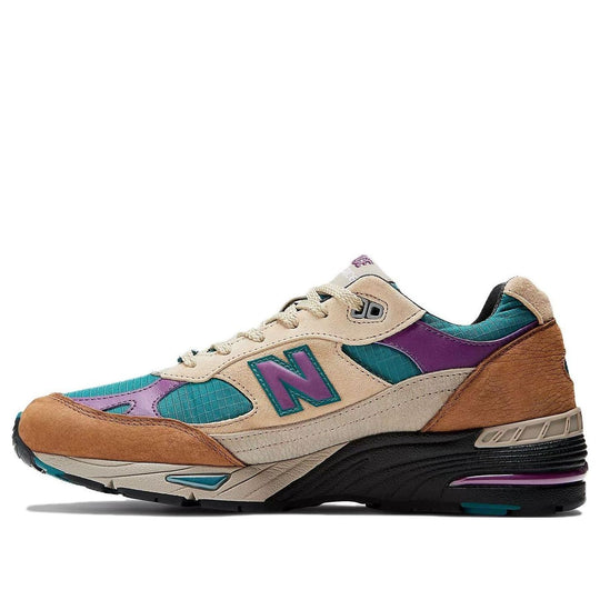 (WMNS) New Balance Palace x 991 Made in England 'Taos Taupe Grape' W991PAL