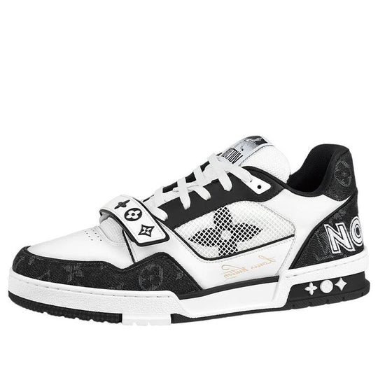 LOUIS VUITTON LV Trainer 'White Black Velcro' 1A9ZB0