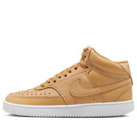 (WMNS) Nike Court Vision Mid Wheat CD5436-700