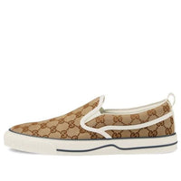 Gucci Tennis 1977 Slip-On 'Beige Ebony' 643489-2HK30-9761