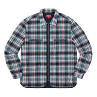Supreme FW19 Week 14 Quilted Plaid Zip Up SUP-FW19-10737