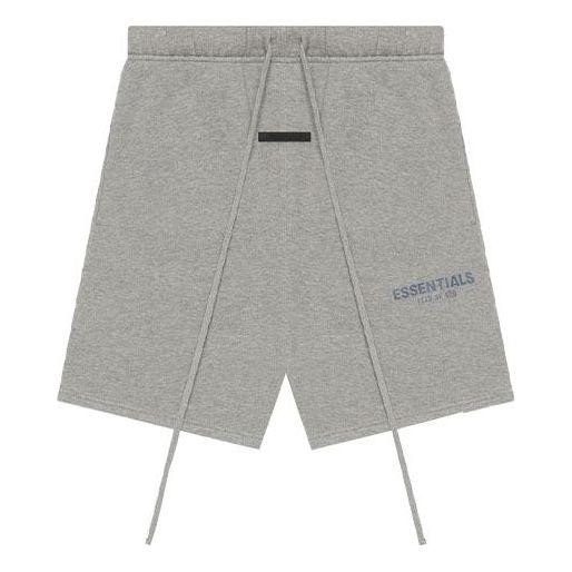 Fear of God Essentials SS21 Sweatshort Dark Heather Oatmeal FOG-SS21-619