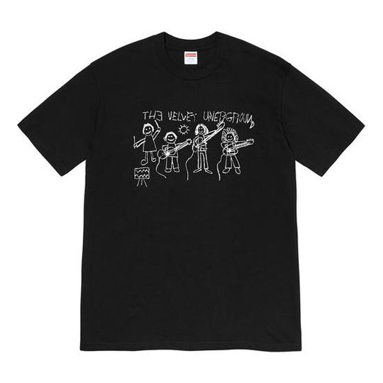 Supreme FW19 Week 4 x The Velvet Underground Drawing Tee SUP-FW19-451