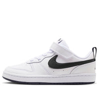 (PS) Nike Court Borough Low 2 'White Black' BQ5451-104