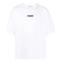 Off-White Back Logo Printing Short Sleeve White OMAA120S22JER0020155