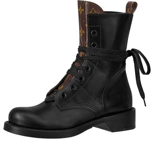 (WMNS) LOUIS VUITTON Metropolis boots 'Black' 1A7WI2