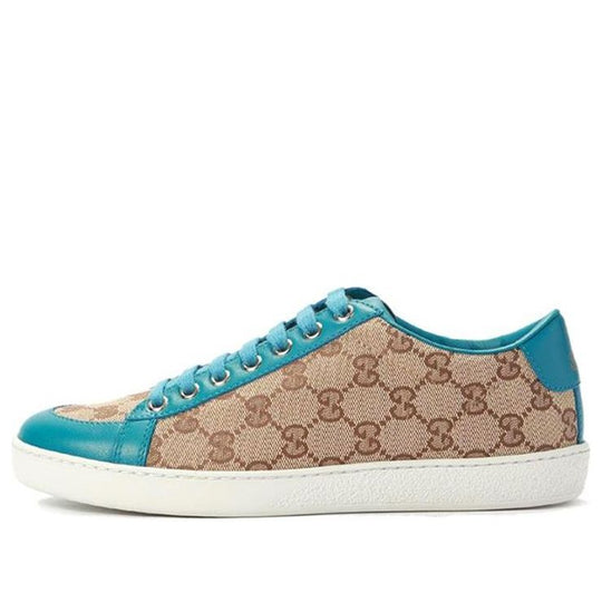 (WMNS) Gucci Brooklyn GG Supreme Low 'Beige Blue' 354328-FTAZ0-9774