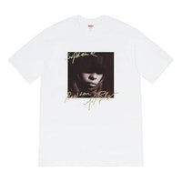 Supreme FW19 Week 1 Mary J. Blige Round Neck Unisex White SUP-FW19-230