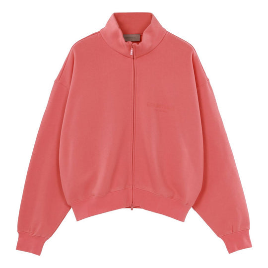 Fear of God Essentials FW22 Fullzip Jacket coral FOG-FW22-269