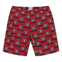 Supreme SS19 x NFL Raiders 47 Twill Short Crossover Shorts Unisex Red SUP-SS19-10324