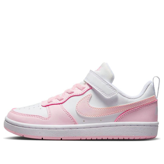 (PS) Nike Court Borough Low Recraft 'Pink Foam White' DV5457-105