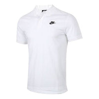 Nike Sportswear lapel Short Sleeve Polo Shirt White CJ4457-100