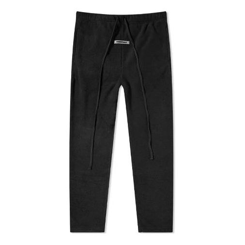 Fear of God Essentials SS20 Polar Fleece Pants Black FOG-SS20-280