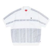 Supreme SS19 x Playboy Leisure Zip Up Top Tee SUP-SS19-10088
