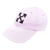 Off-White Arrow Pattern Purple Cap OWLB026F22FAB0013610