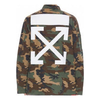 Off-White Mens Medal Camouflage Jacket OMEA007F170390079901