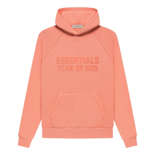 Fear of God Essentials FW22 Hoodie 'Coral' FOG-FW22-029