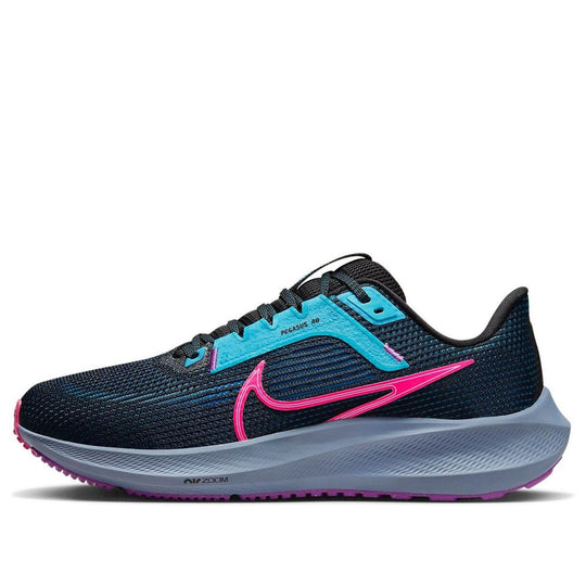 (WMNS) Nike Air Pegasus 40 SE 'Black Pink Green Abyss' FJ2974-001