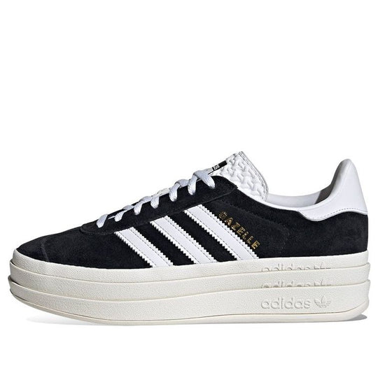 (WMNS) adidas Gazelle Bold 'Black White' HQ6912