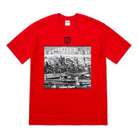 Supreme SS18 Fiorenza Tee Red Short Sleeve Unisex SS18-0173