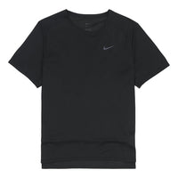 (WMNS) Nike Dri-FIT Rise 365 Spray Painting T-Shirt 'Black White' DD5356-045