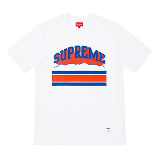 Supreme SS19 Cloud Arc Tee White Logo Tee SUP-SS19-327