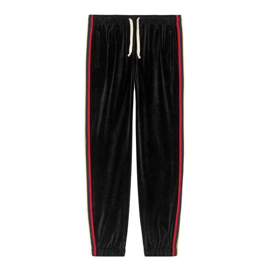 Gucci Chenille Jogging Pant With Patch 'Black' 572917XJA5W-1082