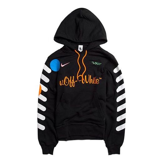 Nike x OFF-WHITE Casual Sports Pullover Black AA3257-010