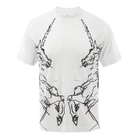 Burberry SS21 Printing Round-neck Tee White 80161361