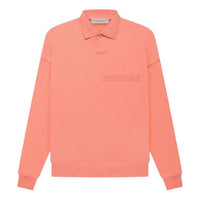 Fear of God Essentials FW22 LS Polo 'Coral' FOG-FW22-091