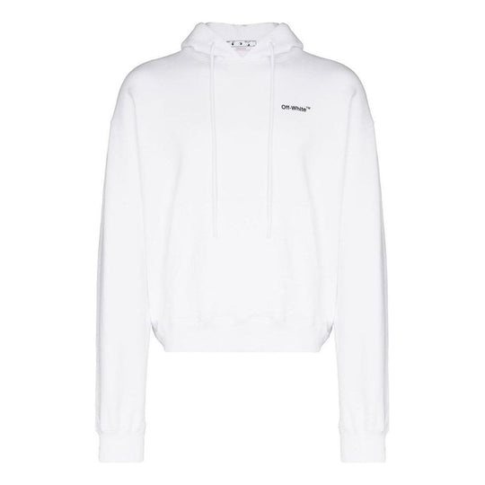 Men's Off-White SS22 Solid Color Short Casual Long Sleeves Version White OMBB037C99FLE0030110WHITE