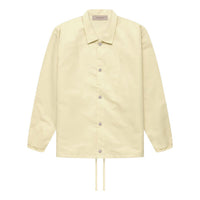 Fear of God Essentials FW22 Nylon Coaches Jacket 'Canary' FOG-FW22-935