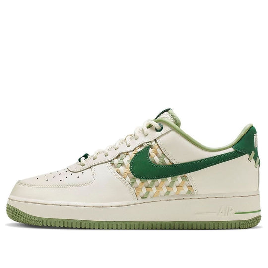 Nike Air Force 1 Low 'NAI-KE Light Bone Gorge Green' FN0369-100