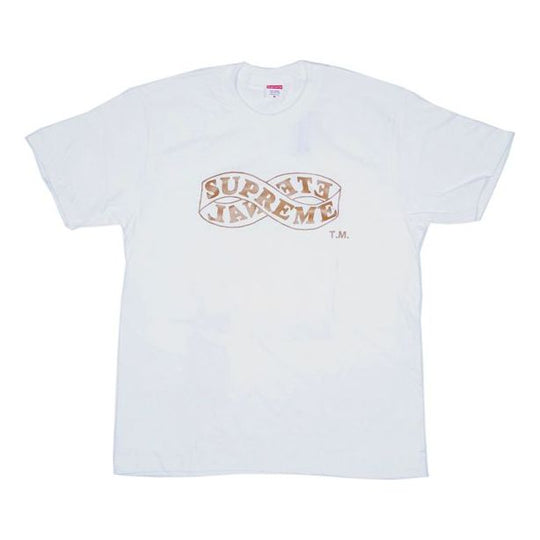 Supreme FW18 Eternal Tee White Logo Printing Short Sleeve Unisex SUP-FW18-453
