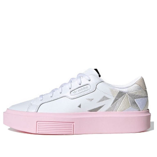 (WMNS) adidas Sleek Super 'White Clear Pink' EH1389