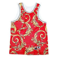 Supreme x Nike Basketball Jersey Red Crossover Printing Basketball Vest Unisex SUP-SS14-02