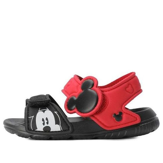 (TD) adidas x Disney M&M AltaSwim I Red Sandals 'Black Scarlet White' BA9303