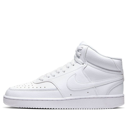 (WMNS) Nike Court Vision Mid 'Triple White' CD5436-100