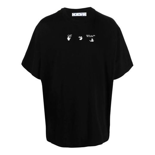 Off-White Marker Over Tee 'Black/White' OMAA038S21JER0031010