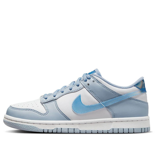 (GS) Nike Dunk Low 'Next Nature Blue Whisper Iridescent' FJ4668-400