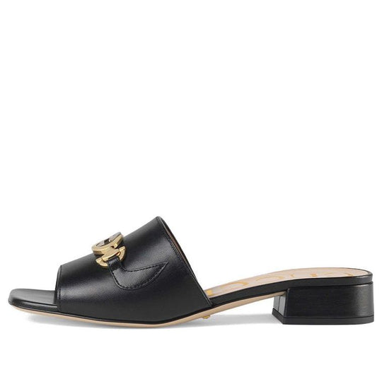 (WMNS) Gucci Zumi Shoe Black 602415-C9D00-1000