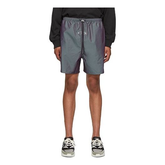 Fear of God Essentials SS20 Nylon Running Shorts Iridescent FOG-SS20-777