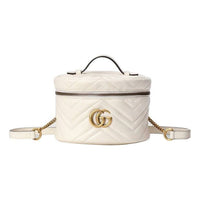 (WMNS) Gucci GG Marmont Series Backpack MIni-Size White 598594-DTDCT-9022