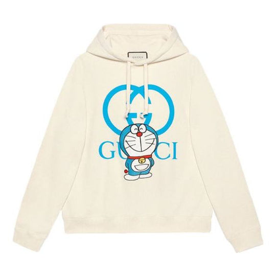 Gucci x Doraemon SS21 Hoodie 'Ivory Blue' 646953-XJDE1-9150