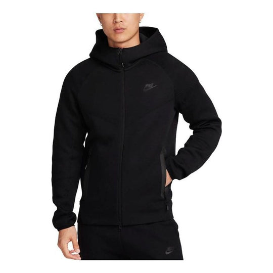 Nike Tech Fleece Full Zip Windrunner Hoodie 'Black' FB7922-010