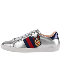 (WMNS) Gucci Ace 'Year of the Dog - Metallic Silver' 501908-DXAL0-8164