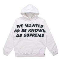 Supreme SS20 Week 1 Known As Hooded Sweatshirt SUP-SS20-074