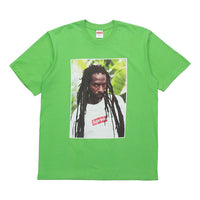 Supreme SS19 Buju Banton Tee Reggae Character Printing Short Sleeve Unisex Green SUP-SS19-10478