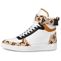 (WMNS) LOUIS VUITTON LV Crafty Boombox High-Top Sports Boots White/Brown 1A85LW