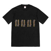 Supreme SS18 Gonz Logo Tee Black Logo Tee SUP-SS18-437